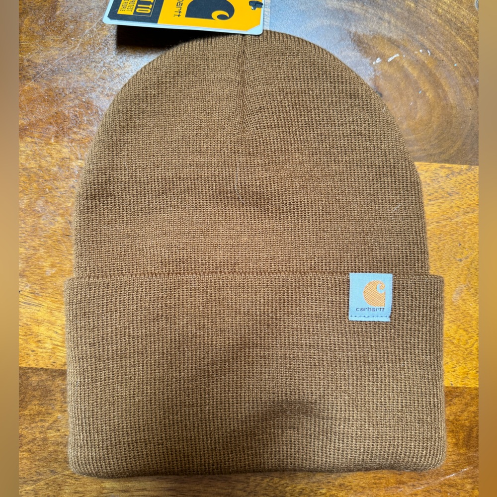 Carhartt Classic Tan Knit Beanie